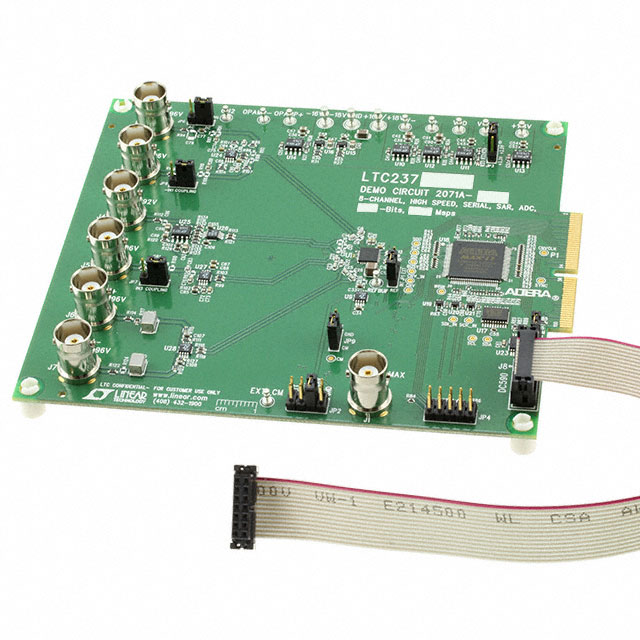 DC2071A-E — Платы для проверки аналогово-цифровых преобразователей (ADC)