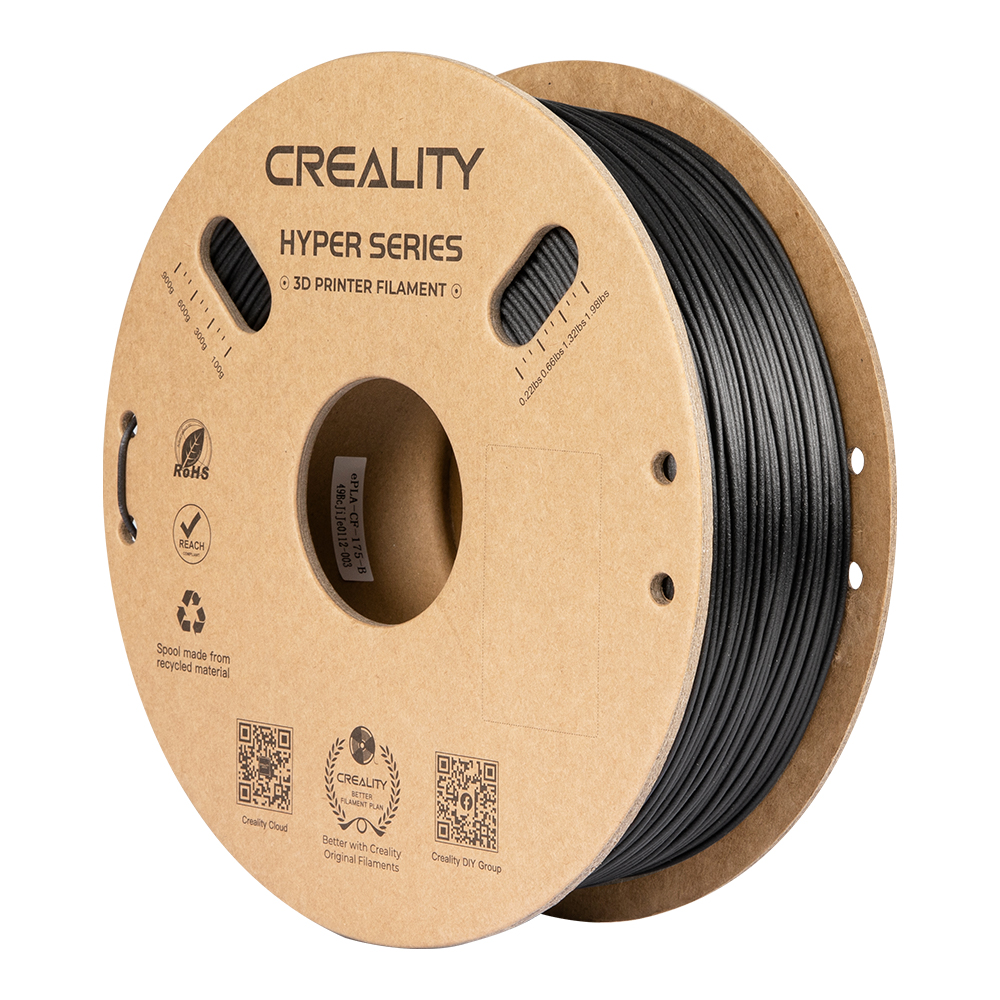 HYPER PLA-CF (BLACK) 1KG — Материалы для 3D-печати