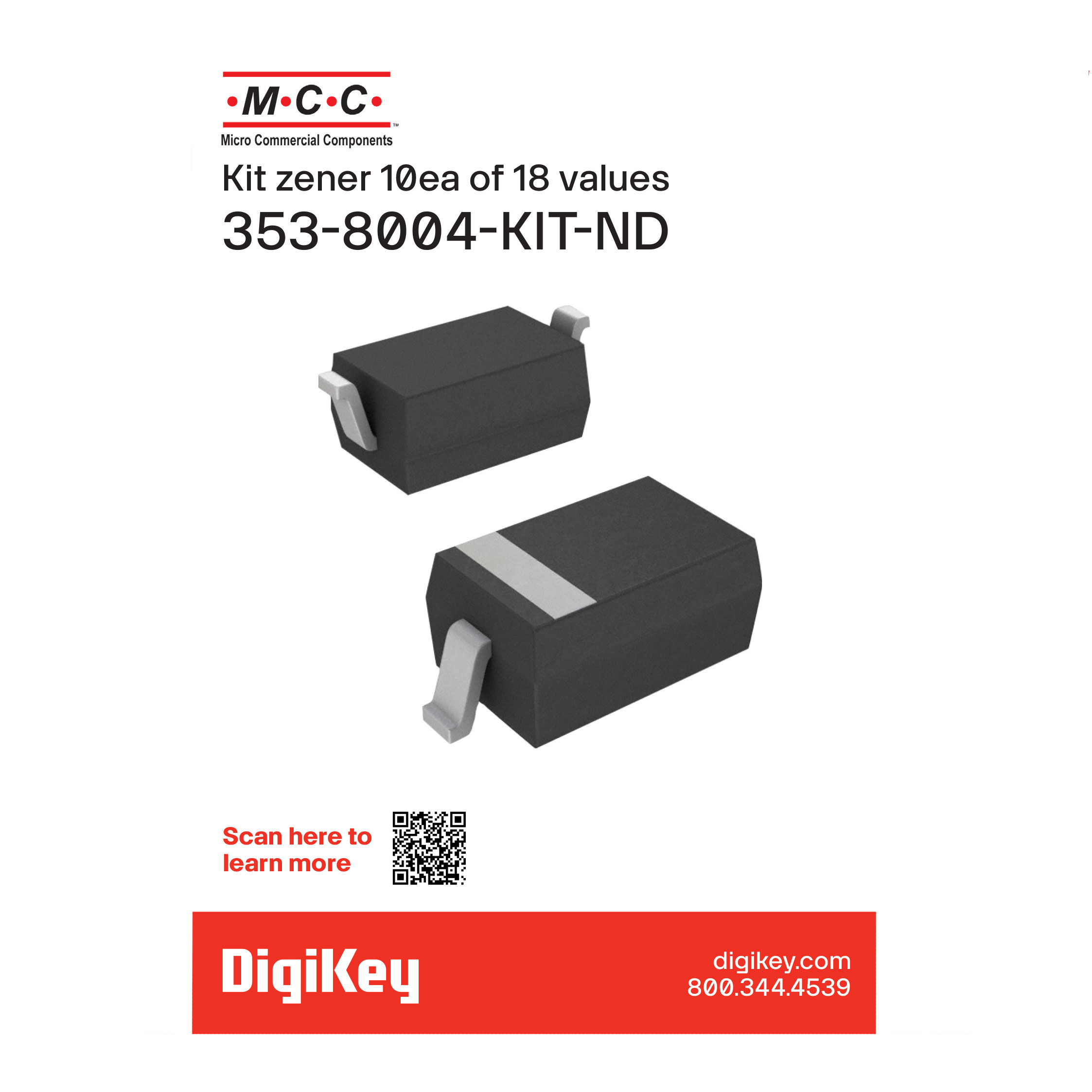 353-8004-KIT — Наборы дискретных полупроводниковых элементов