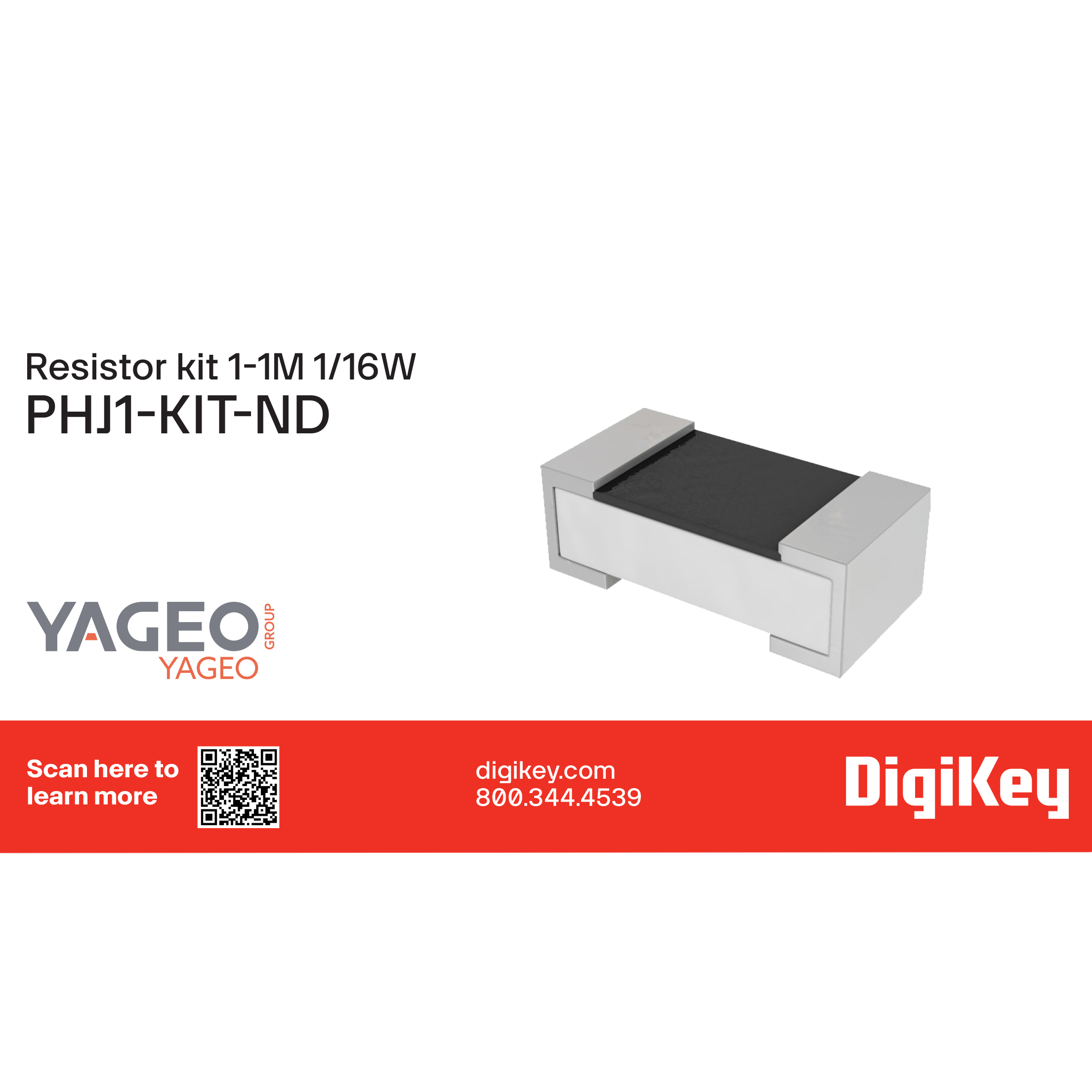 PHJ1-KIT — Наборы резисторов