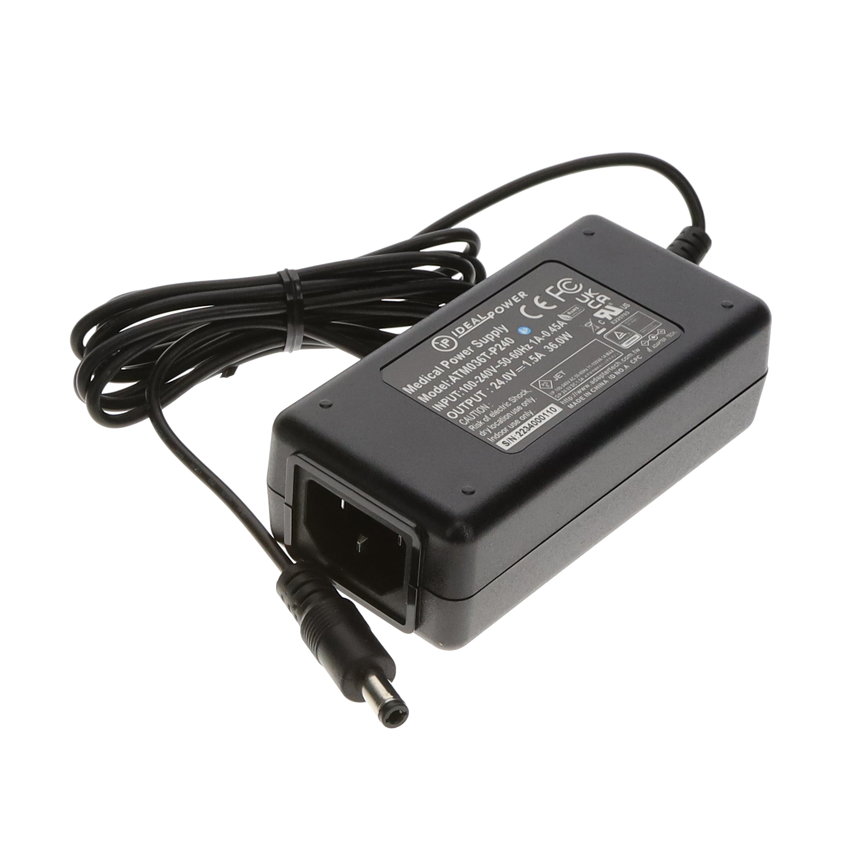44ATM036T-P240 — Настольные и настенные AC/DC преобразователи