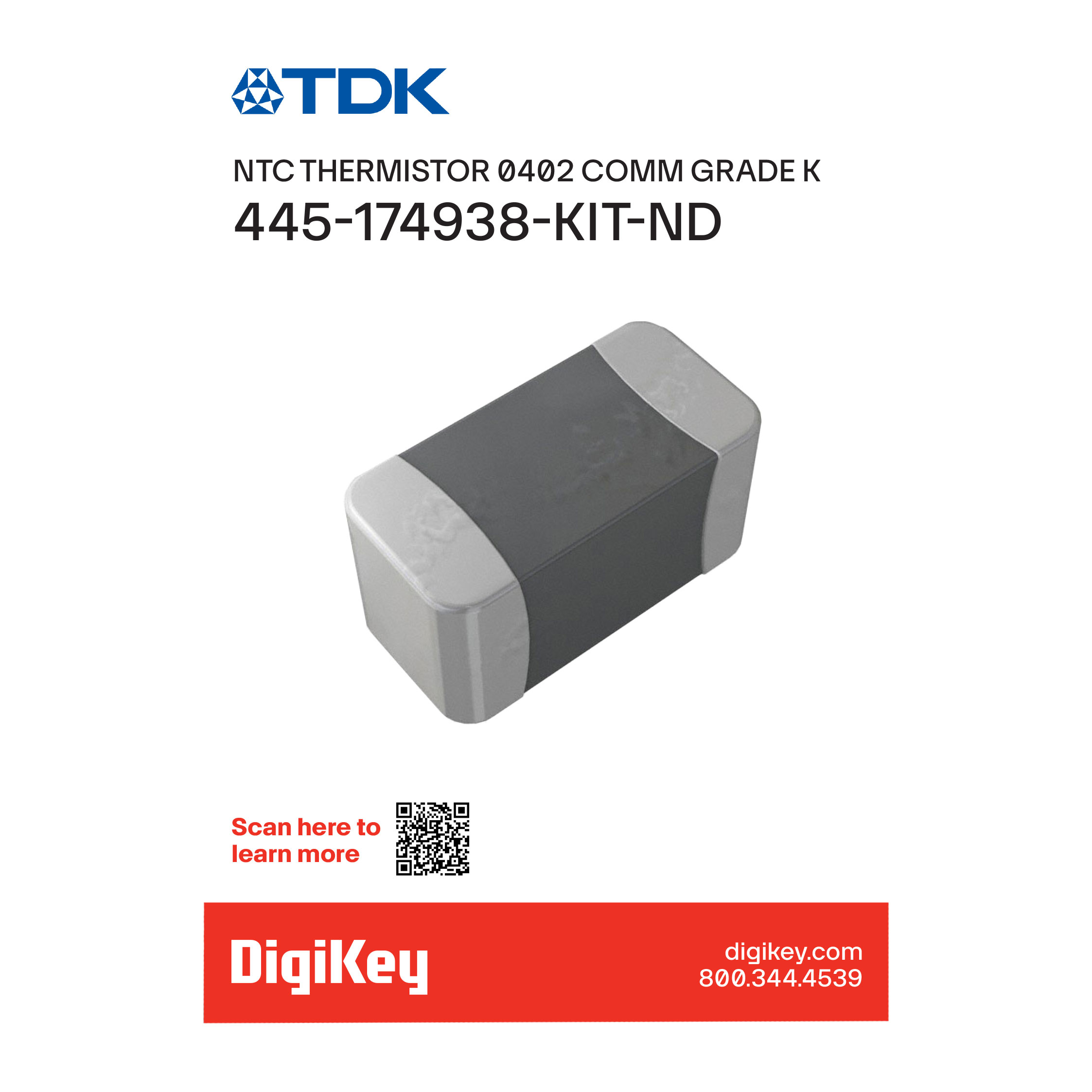 NTC0402-KIT — Наборы термисторов