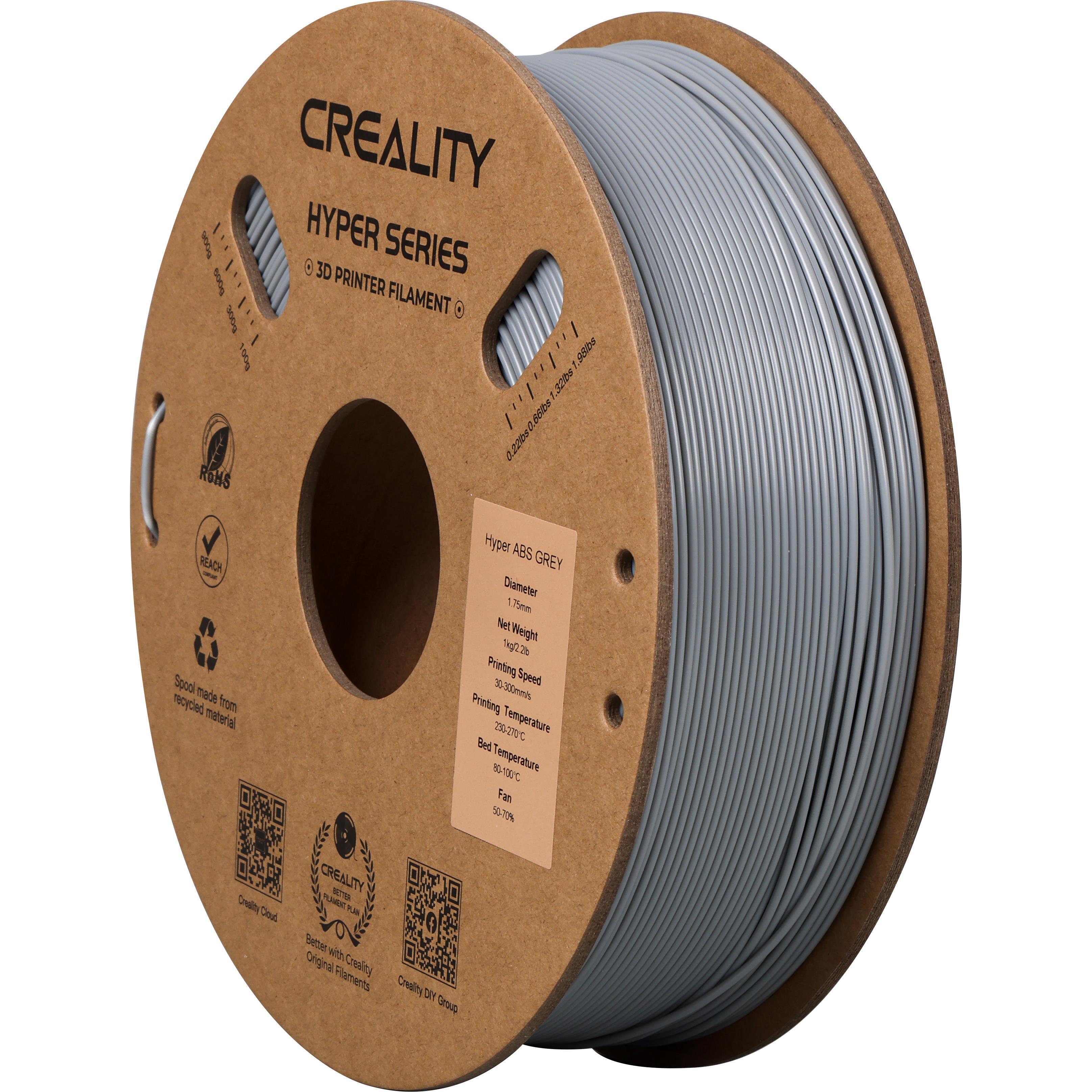 HYPER ABS GREY 1KG — Материалы для 3D-печати