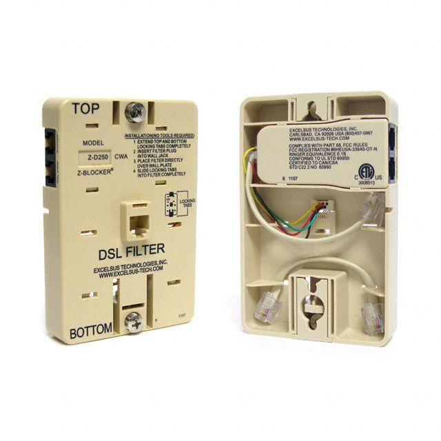 Z-D250CWA — Фильтры DSL