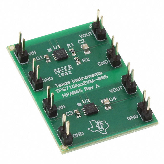 TPS715AXXEVM-065 — Платы для проверки линейных регуляторов напряжения