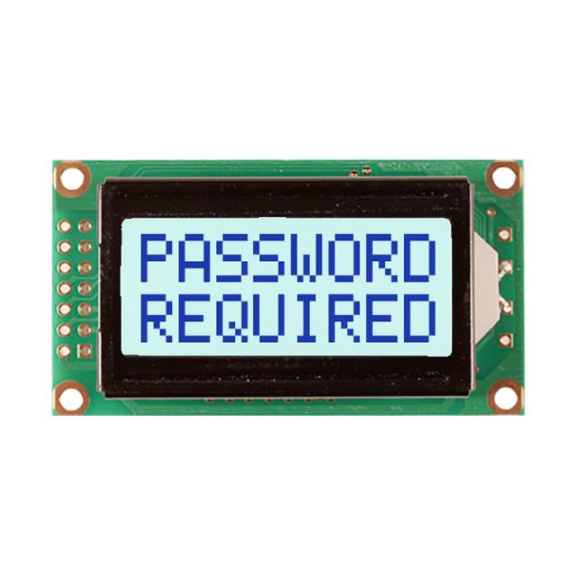 NHD-0208BZ-FSW-GBW-33V3 — LCD, OLED, Числовые и буквенные