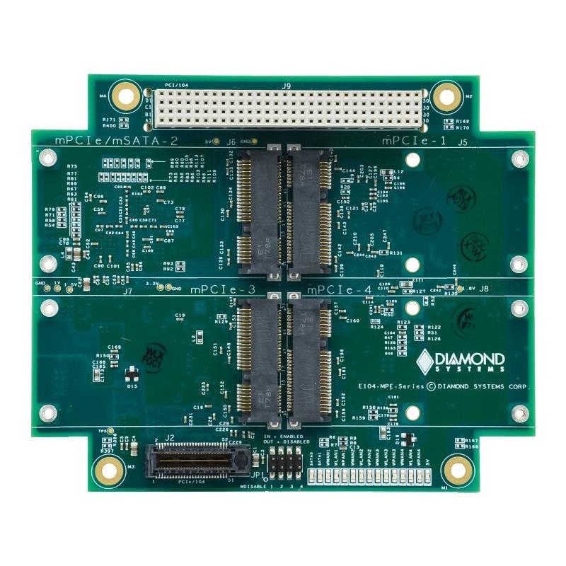 E104-MPE-04 — Встраиваемые компьютерные интерфейсные платы