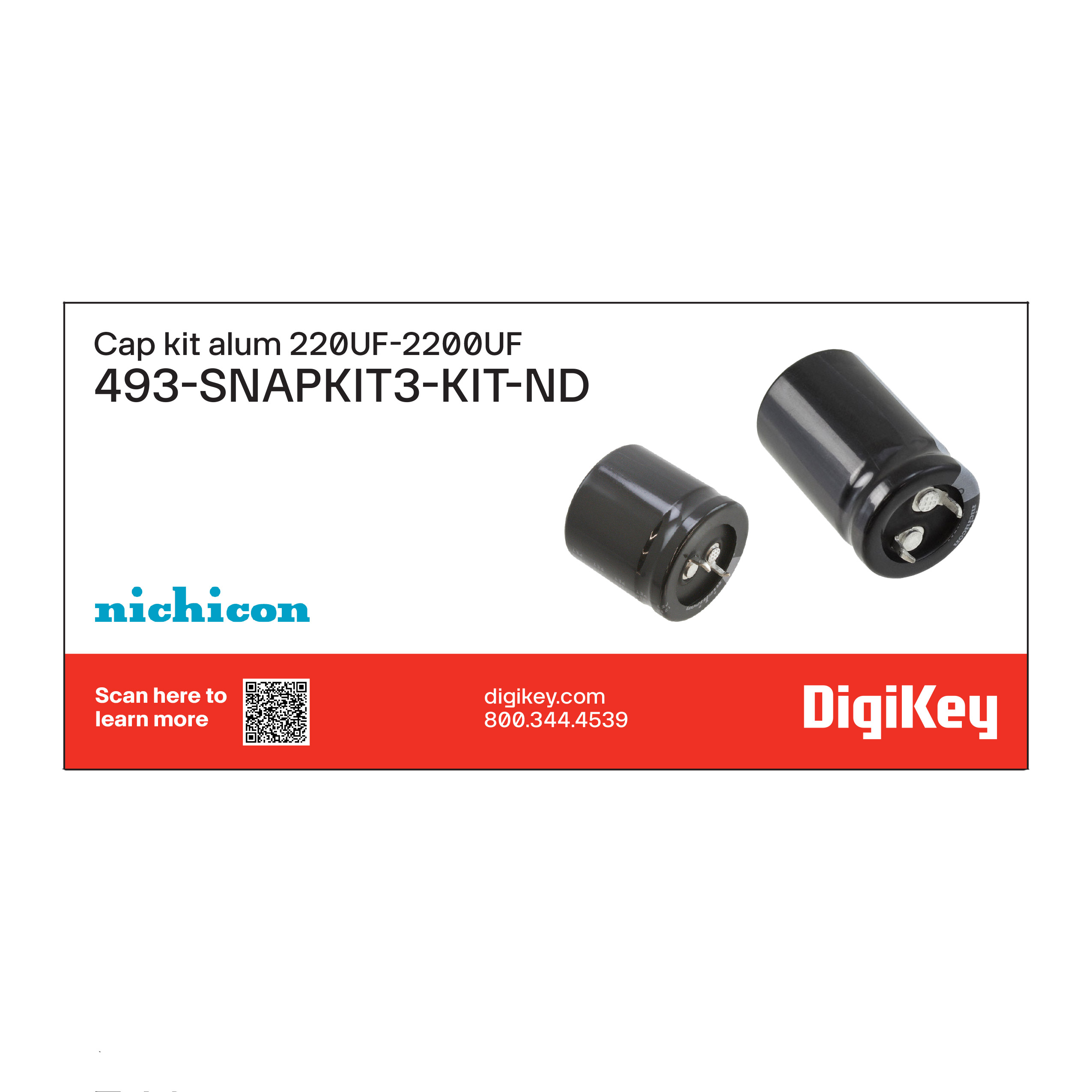493-SNAPKIT3 — Наборы конденсаторов