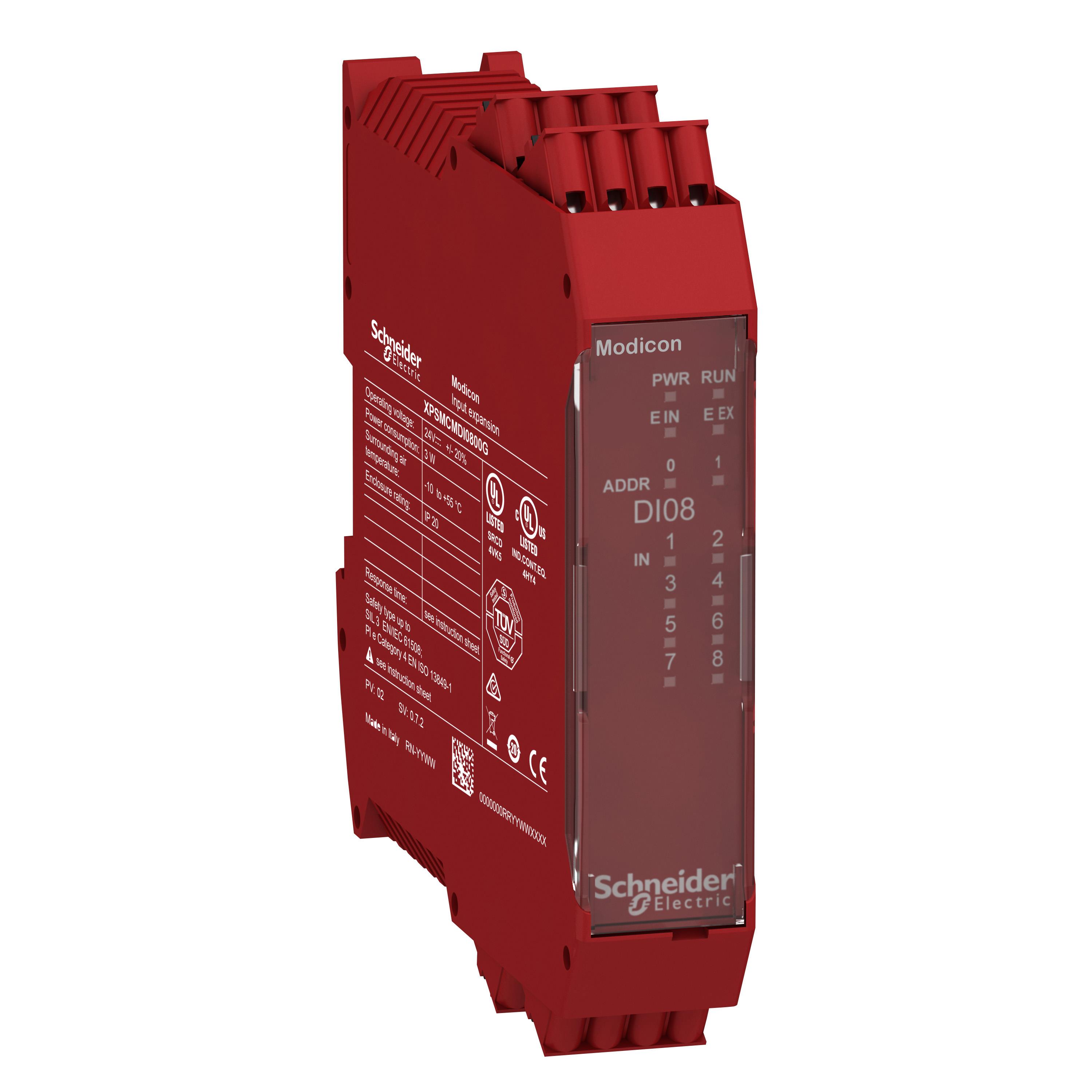 XPSMCMDI0800G — Контроллеры — Контроллеры безопасности оборудования