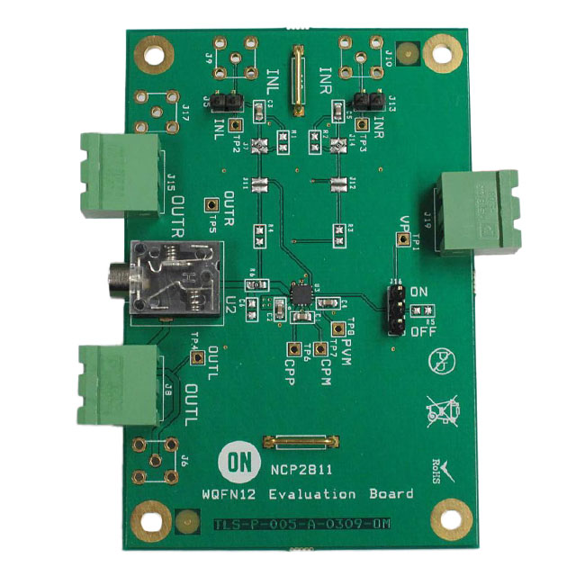 NCP2811BMTTXGEVB — Платы для проверки амплитудных усилителей