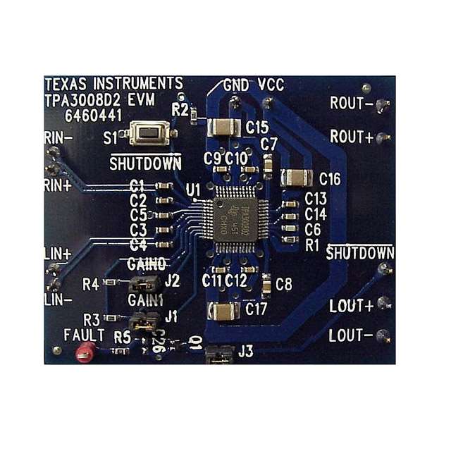 TPA3008D2EVM — Платы для проверки амплитудных усилителей