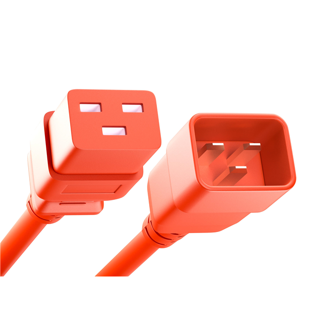 PWCD-C19C20-20A-04F-RED — Силовые кабели, фидеры и удлинители