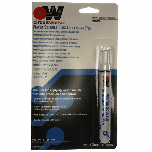 CW8300 — Флюс и смывки для флюса