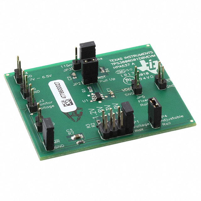 TPS3808G01DBVEVM — Платы для проверки и демонстрационных наборов