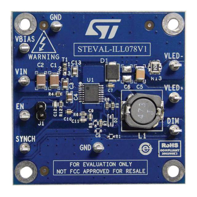STEVAL-ILL078V1 — Платы для проверки управления светодиодами
