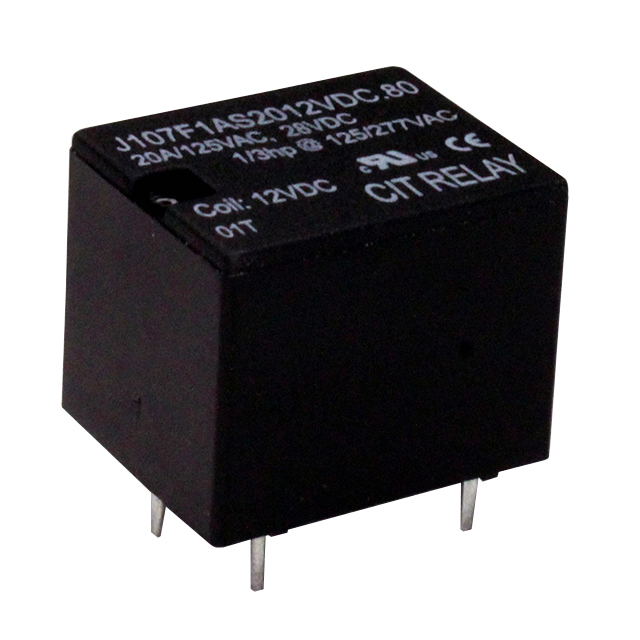 J107F1AS2012VDC.80 — Мощные реле (более 2 А)