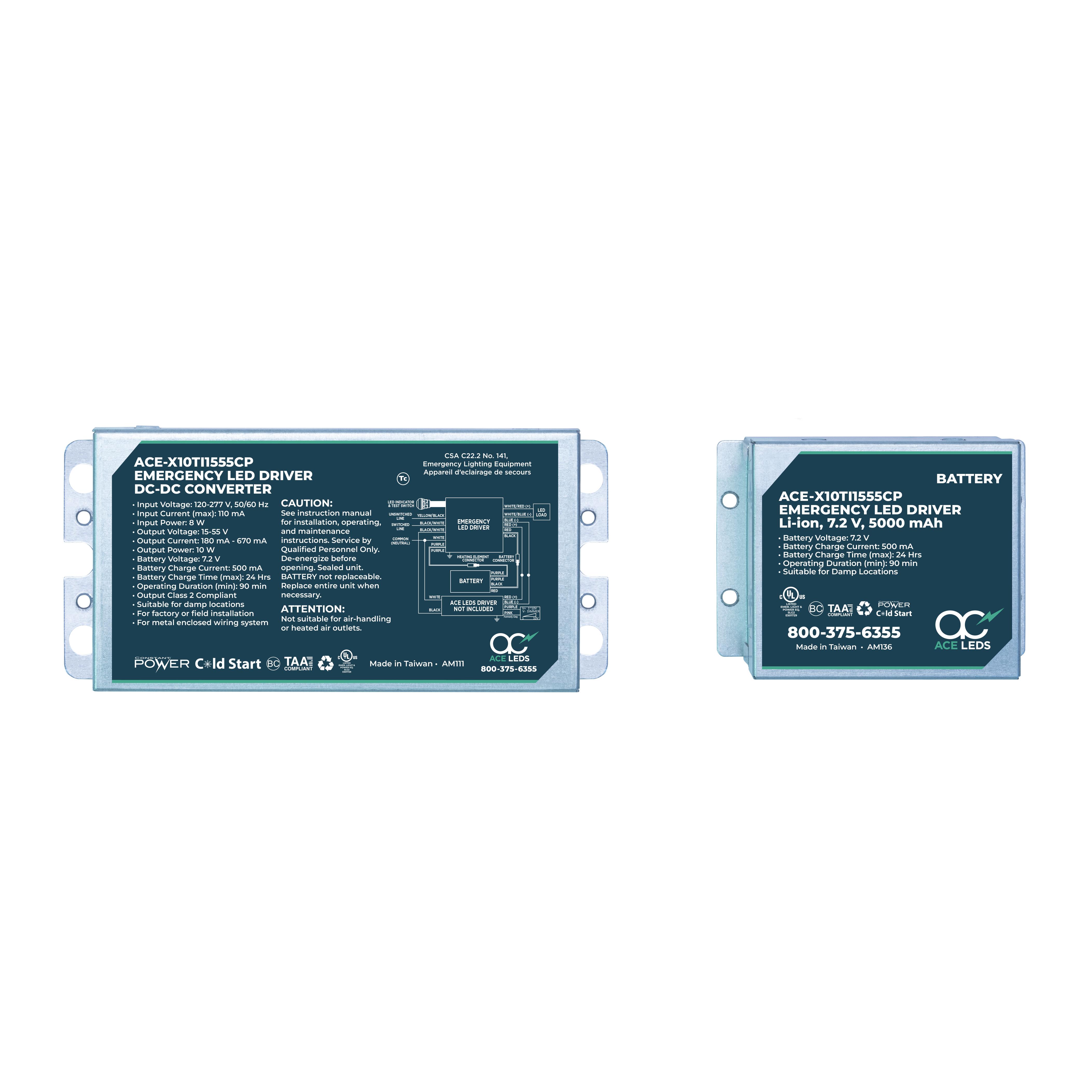 ACE-X10TI1555CP — Драйверы СИДов