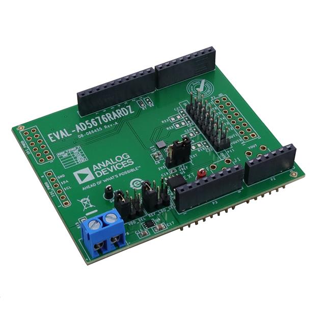 EVAL-AD5676RARDZ — Платы для проверки цифрово-аналоговых преобразователей (DAC)