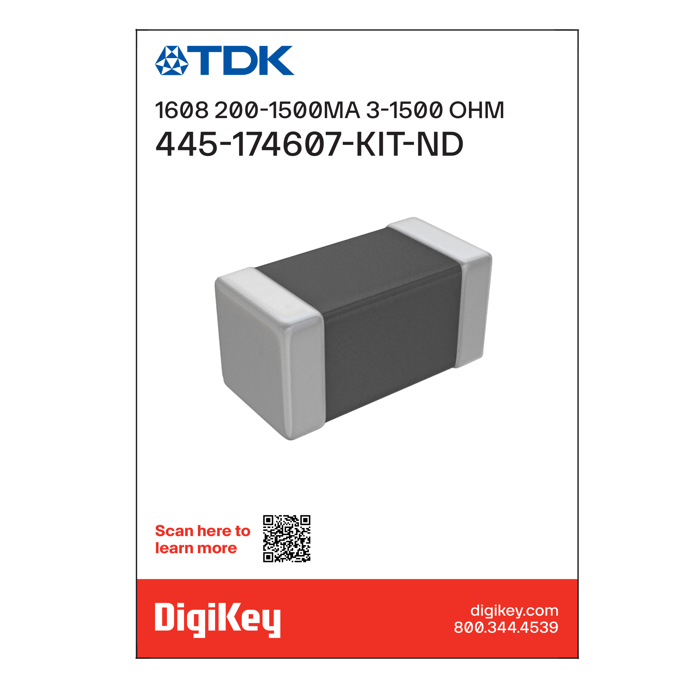 MMZ1608-2-KIT — Наборы фильтров ЭМИ