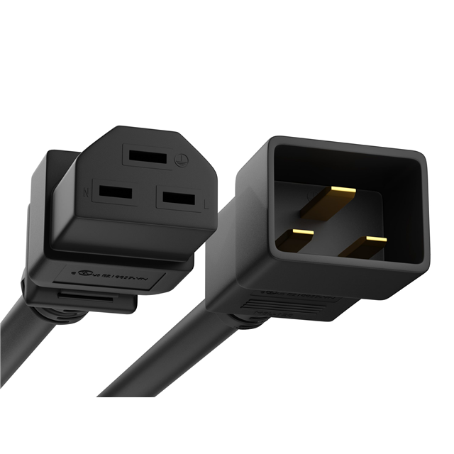 PWCD-C20C21-20A-06F-BLK — Силовые кабели, фидеры и удлинители