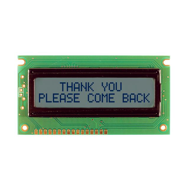 NHD-0216BZ-RN-GBW — LCD, OLED, Числовые и буквенные