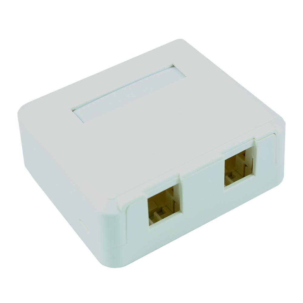 FE-KEY-2HSM-WH — Корпуса для Keystone соединителей