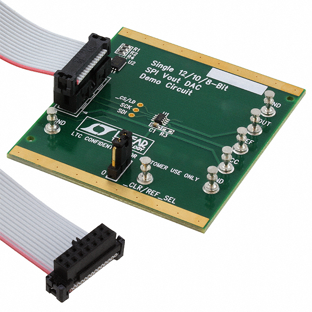 DC1333A-A — Платы для проверки цифрово-аналоговых преобразователей (DAC)