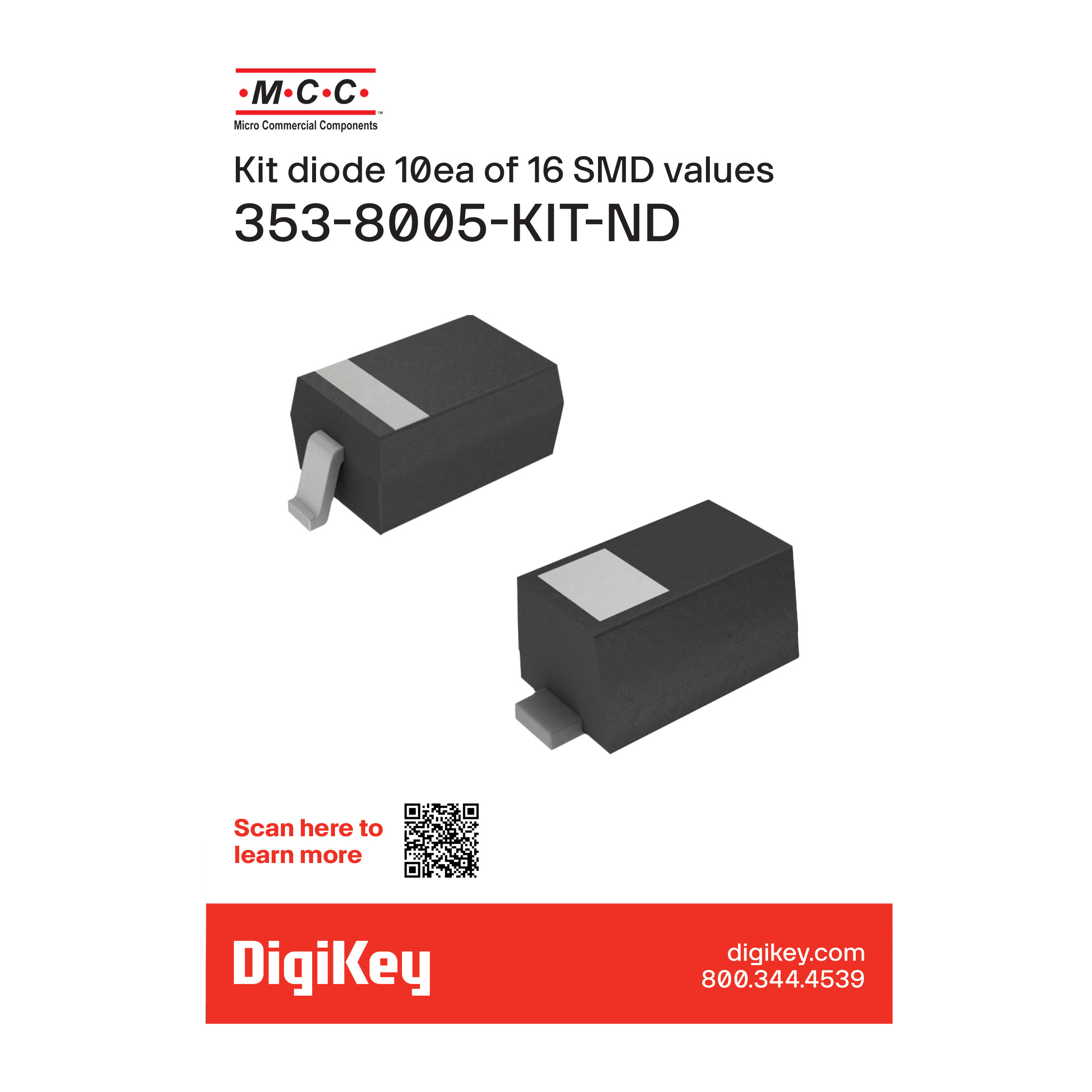 353-8005-KIT — Наборы дискретных полупроводниковых элементов