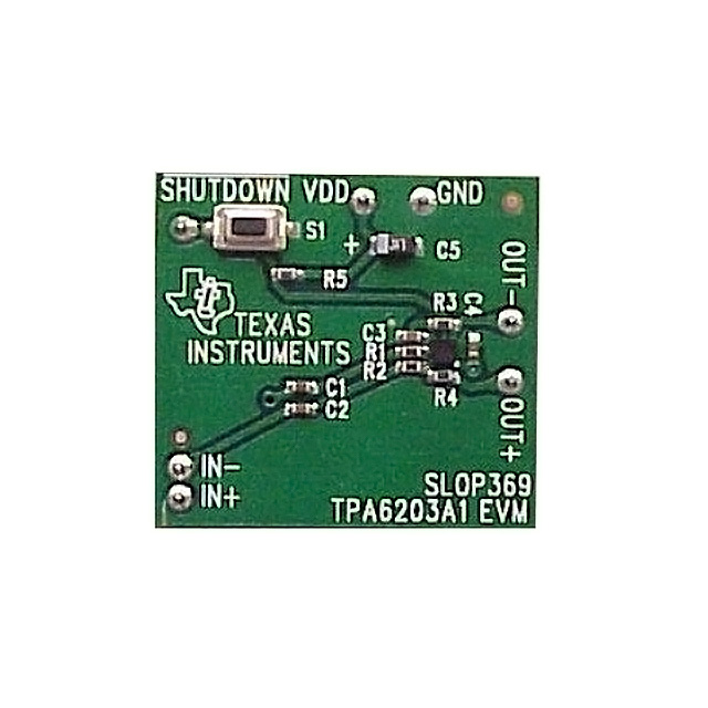 TPA6203A1EVM — Платы для проверки амплитудных усилителей