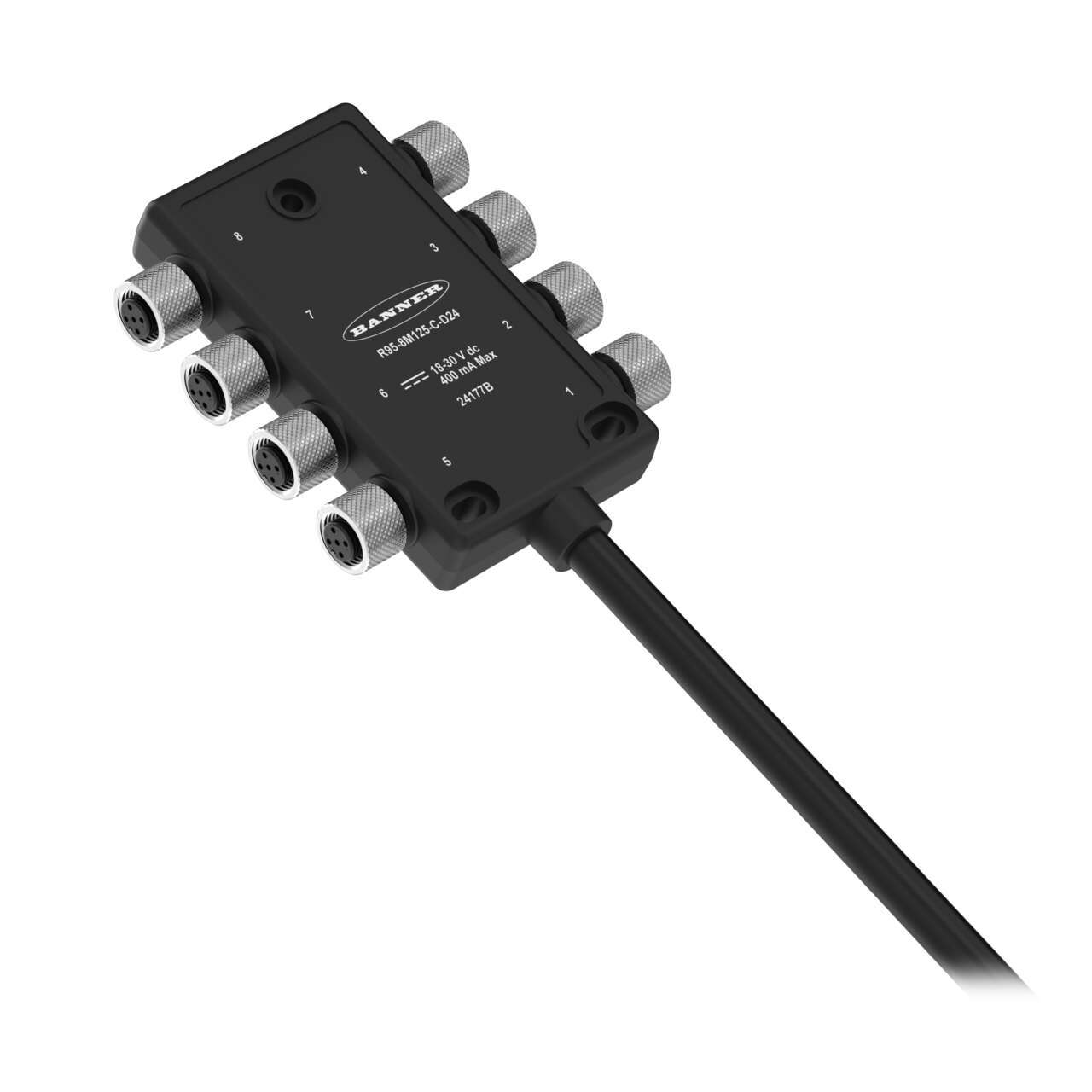 R95-8M125-0.3M23-D24 — Соединительные блоки интерфейсов датчиков
