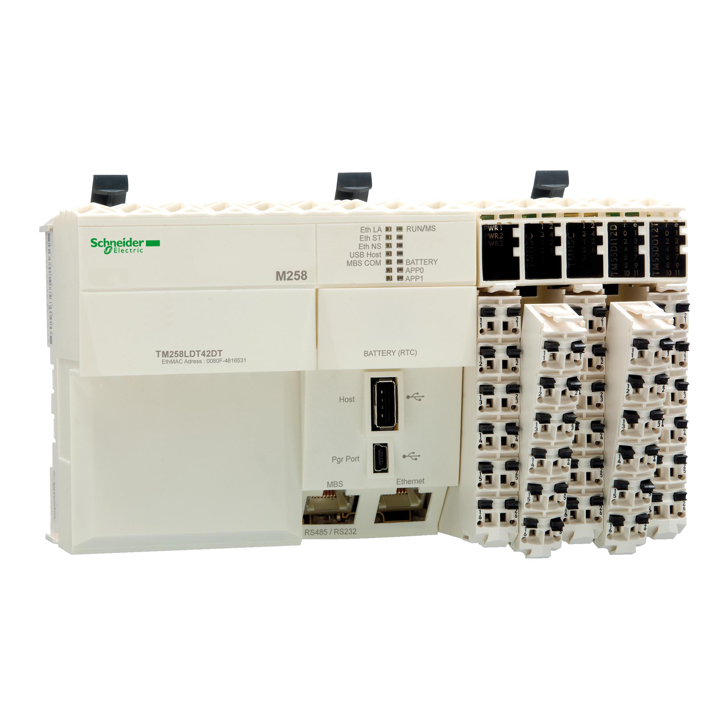 TM258LD42DT — Контроллеры — Программируемые логические