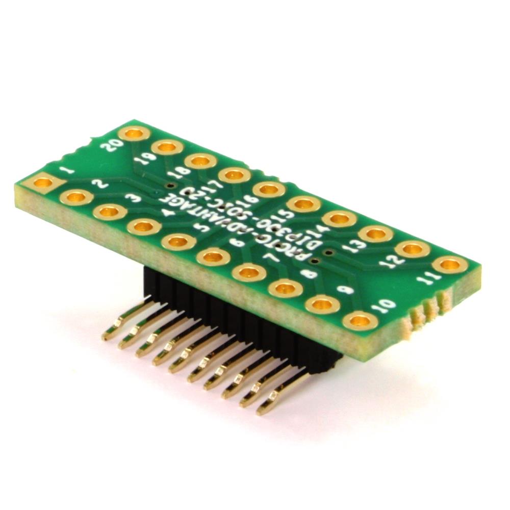 DIP300-SOIC-20W — Переходные и разводочные платы