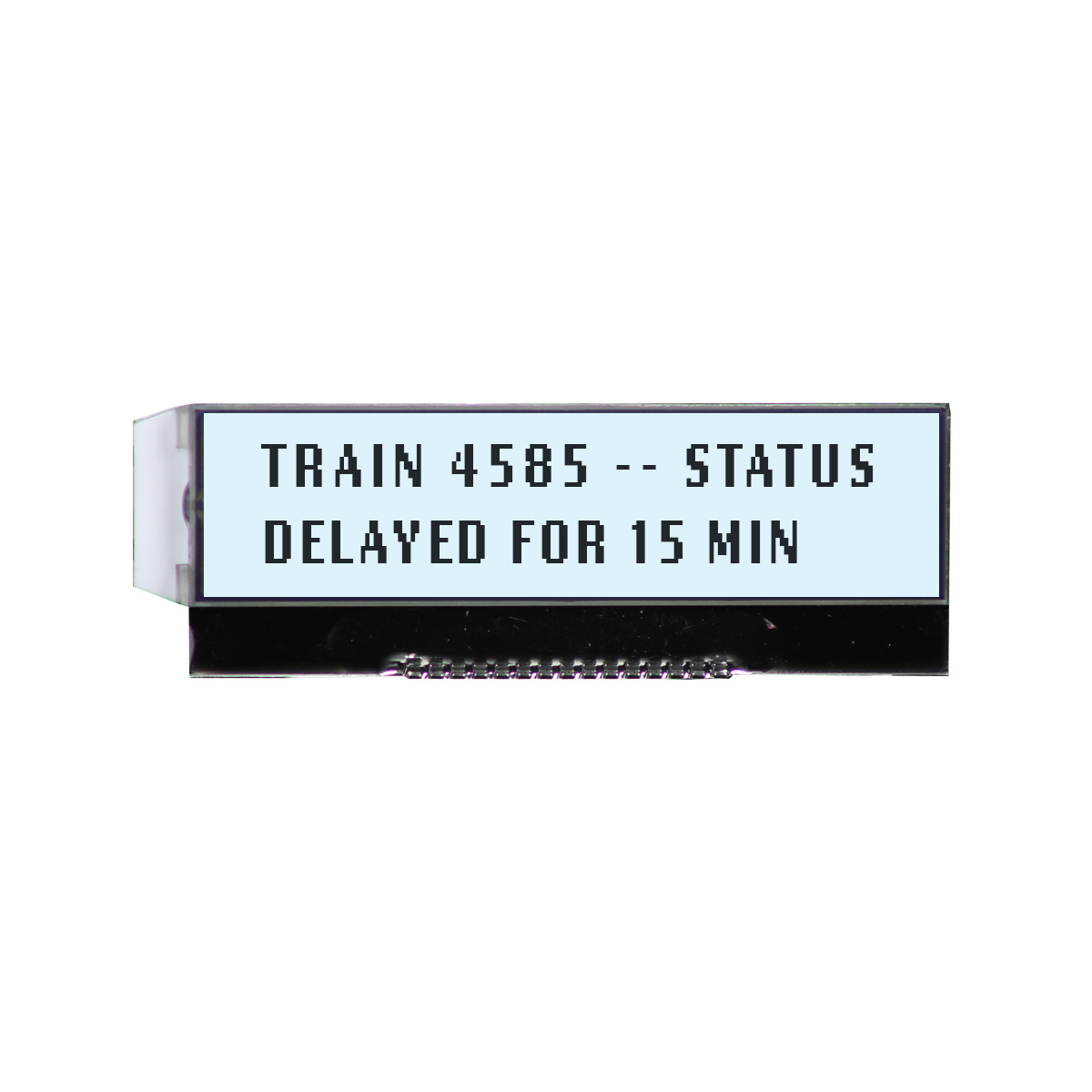 NHD-C0220BA-FSW-FTW — LCD, OLED, Числовые и буквенные