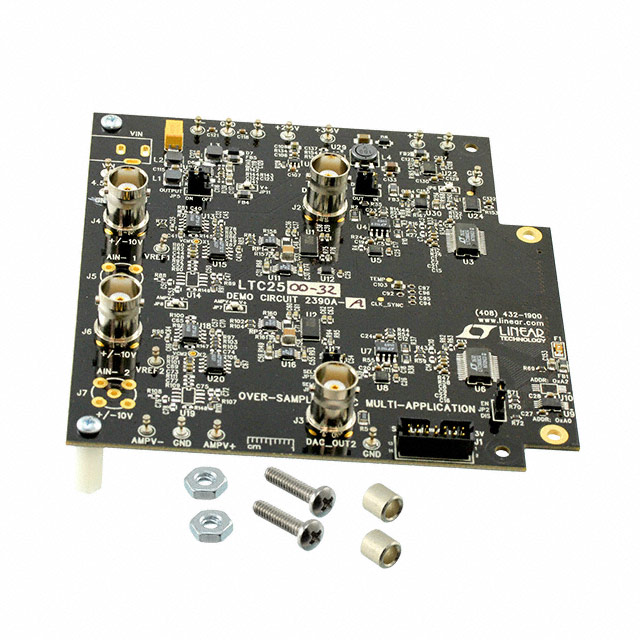 DC2390A-A — Платы для проверки аналогово-цифровых преобразователей (ADC)