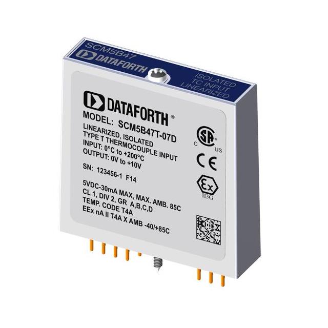 SCM5B47T-07D — Усилители для датчиков и преобразователей