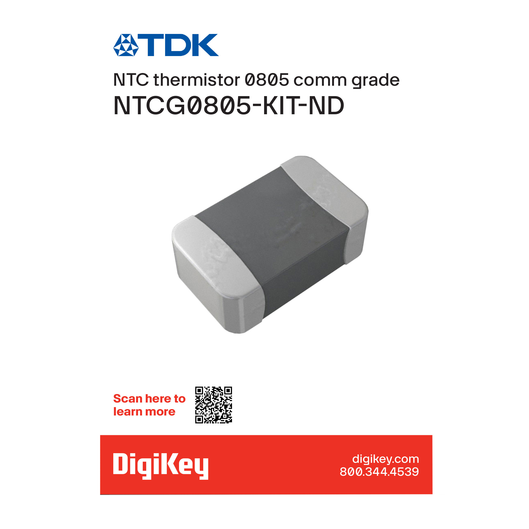 NTCG0805-KIT — Наборы термисторов