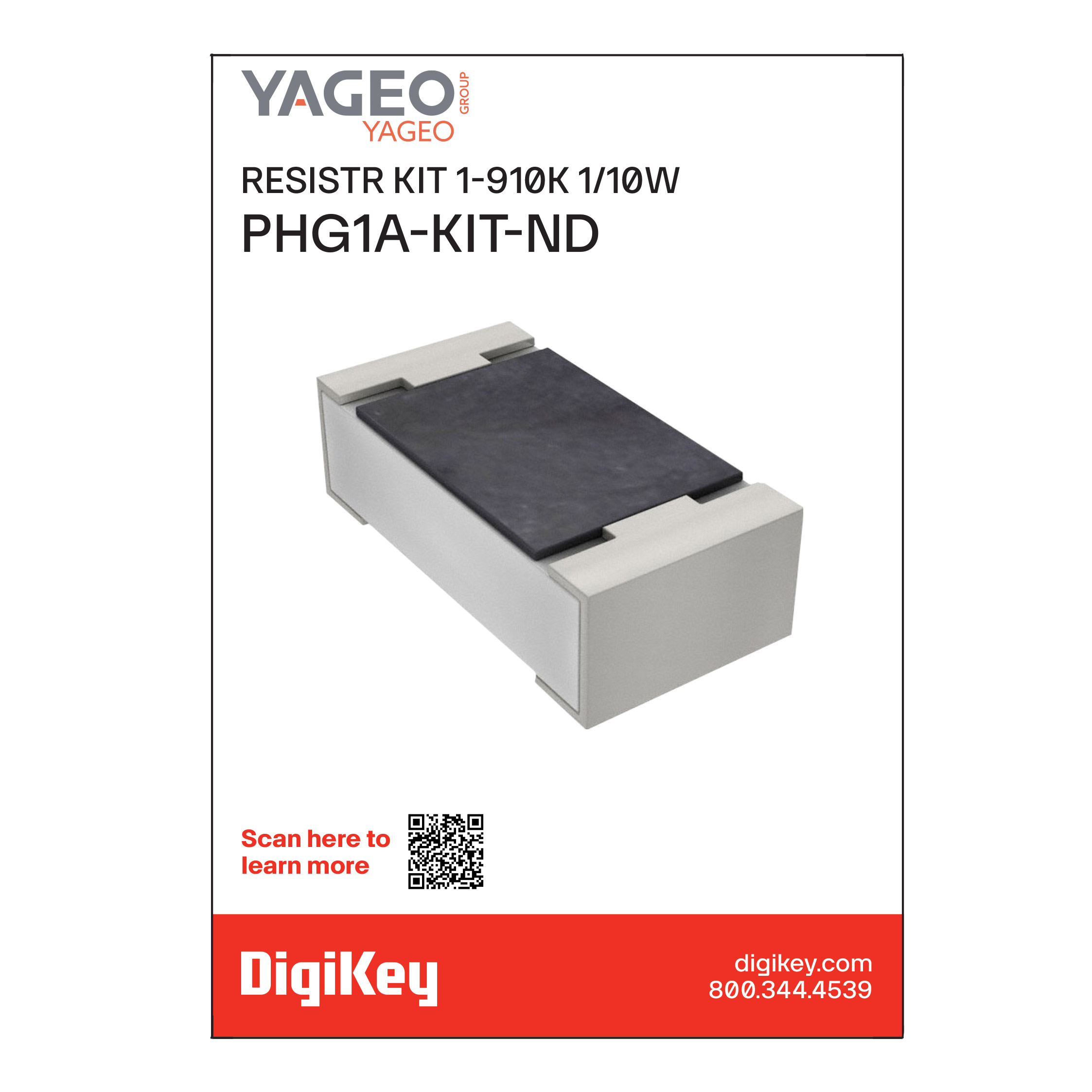 PHG1A-KIT — Наборы резисторов