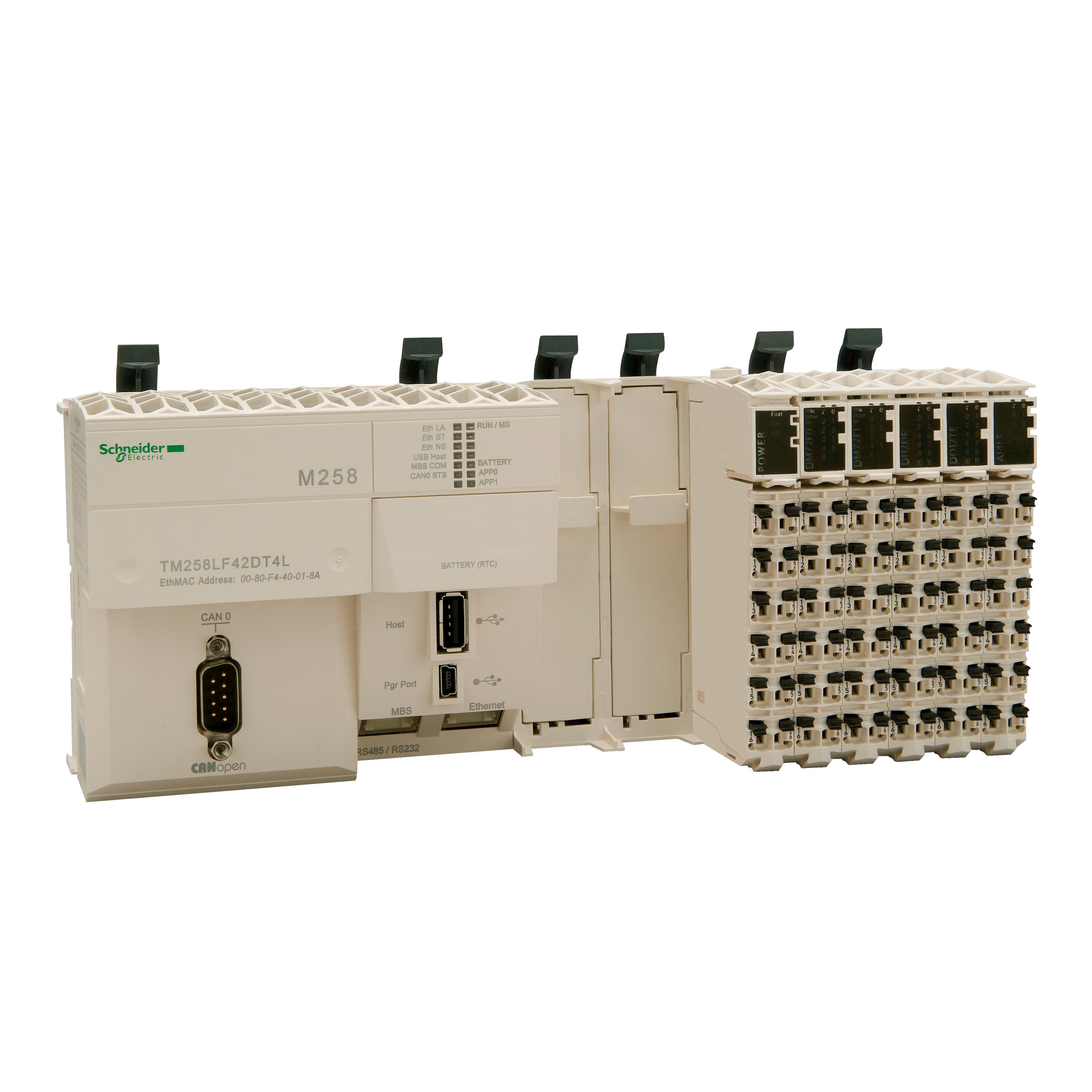 TM258LF42DT4L — Контроллеры — Программируемые логические