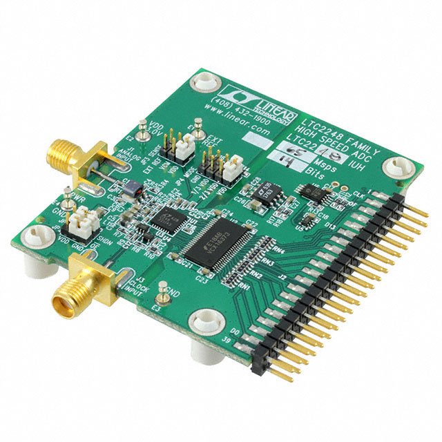 DC782A-R — Платы для проверки аналогово-цифровых преобразователей (ADC)