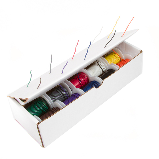 26STRPTFEKIT10COLOR — Наборы кабелей, проводов - Одножильные кабели