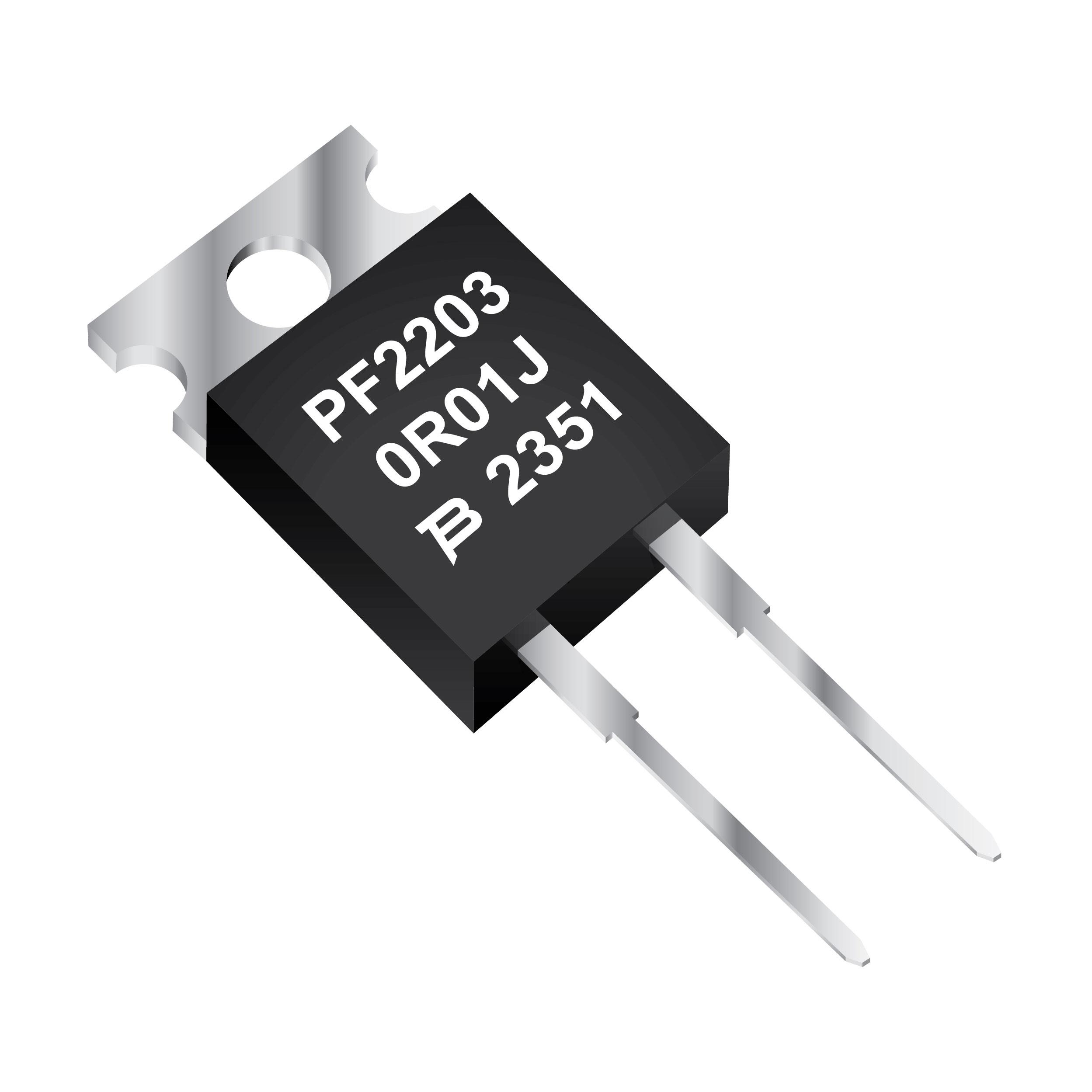 PF2203-0R1F1 — Резисторы для монтажа в отверстия (THT)