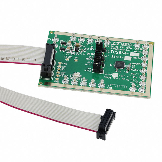 DC2376A-A — Платы для проверки цифрово-аналоговых преобразователей (DAC)