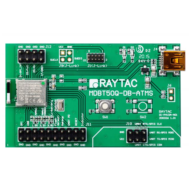 MDBT50Q-DB-ATMS — Платы для проверки RF, RFID, Wireless