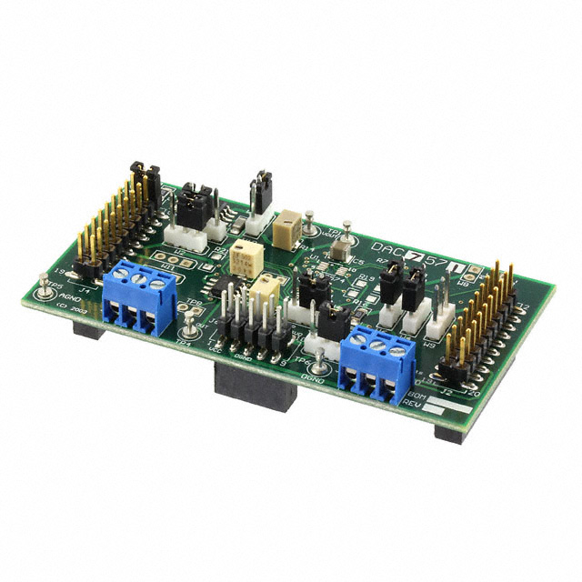 DAC7571EVM — Платы для проверки цифрово-аналоговых преобразователей (DAC)